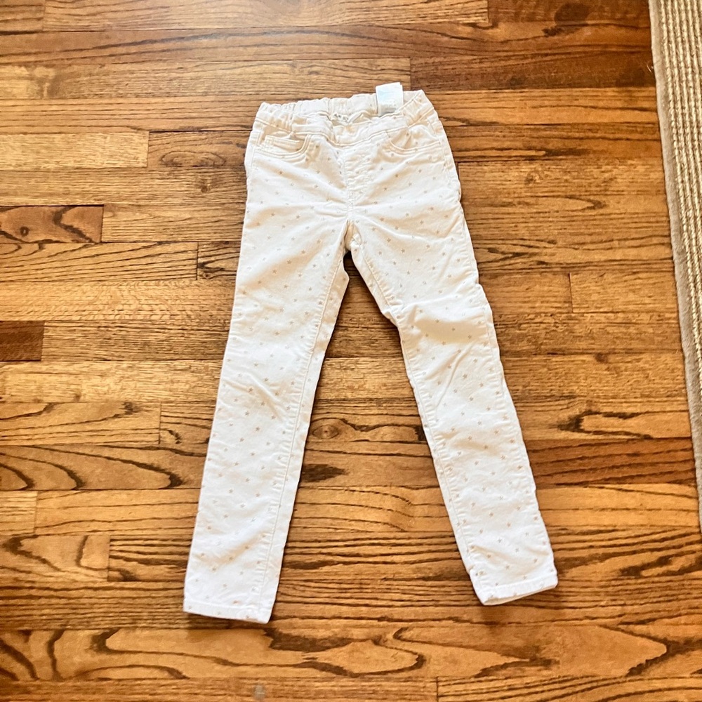 H&M Kids Cream Star Pattern Pants